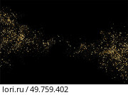 Abstract shiny Gold Glitter design element. For New Year, Merry Christmas, Birthday and Wedding greeting card and invitation design. Abstract shiny gold glitter design element. For New Year, Merry Christmas greeting card design. Стоковая иллюстрация, агентство Ingram Publishing / Фотобанк Лори