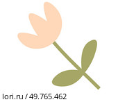 Spring flower vector illustration. The bloomy atmosphere created by spring flowers was enchanting The flourishing foliage added touch vibrancy to surroundings The beautiful blooms heralded arrival. Spring flower. The flowered fields were visual feast for eyes in spring. Стоковая иллюстрация, агентство Ingram Publishing / Фотобанк Лори