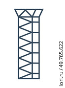 Skyscraper vector illustration. High-rise structures offer fresh perspective on contemporary urban living Skyscraper concepts evolve with each architectural innovation Luxury homes nestled. Skyscraper. The construction industry thrives on demand for high-rise residential buildings. Стоковая иллюстрация, агентство Ingram Publishing / Фотобанк Лори