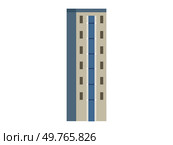 Skyscraper vector illustration. Skyscrapers symbolize ambition to elevate city skylines through architecture The exterior skyscrapers becomes architectural masterpiece in city Skyscrapers in city. Skyscraper. Skyscrapers symbolize ambition to construct ever-taller architectural marvels. Стоковая иллюстрация, агентство Ingram Publishing / Фотобанк Лори