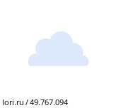 Light blue cloud symbol representing cloud computing, storage, or connectivity. Ideal for cloud services, internet technology, network infrastructure, data storage solutions, and digital communication.. Light blue cloud symbol representing cloud computing, storage, or network connectivity. Стоковая иллюстрация, агентство Ingram Publishing / Фотобанк Лори