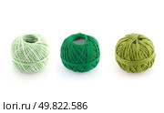spools of many colors on a white background. Стоковое фото, агентство Ingram Publishing / Фотобанк Лори