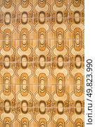 Traditional Portuguese azulejos, painted ceramic tilework. Стоковое фото, агентство Ingram Publishing / Фотобанк Лори