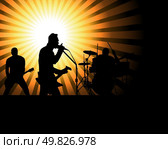 Jazz saxophonist theme. Vector illustration for design use. Стоковая иллюстрация, агентство Ingram Publishing / Фотобанк Лори