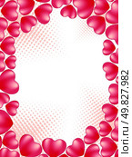 heart background. vector holiday valentine. Стоковая иллюстрация, агентство Ingram Publishing / Фотобанк Лори