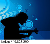 Rock group singers theme. Vector illustration for design use. Стоковая иллюстрация, агентство Ingram Publishing / Фотобанк Лори