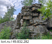 Айгирские скалы. Редакционное фото, фотограф Alexey Gavrenkoff / Фотобанк Лори