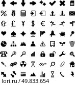 Biggest collection of different icons for using in web design. Стоковая иллюстрация, агентство Ingram Publishing / Фотобанк Лори