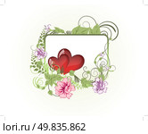 Abstract floral vector background for design use. Стоковая иллюстрация, агентство Ingram Publishing / Фотобанк Лори