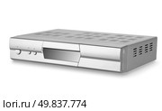 DVD player with tuner isolated on a white background. Clipping Path. Стоковое фото, агентство Ingram Publishing / Фотобанк Лори