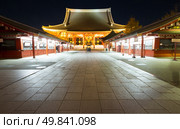 asakusa Sensoji temple in Tokyo Japan. Стоковое фото, агентство Ingram Publishing / Фотобанк Лори