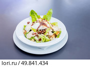 Ceasar Salad with grilled Chicken. Стоковое фото, агентство Ingram Publishing / Фотобанк Лори
