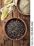 Black pepper. Стоковое фото, агентство Ingram Publishing / Фотобанк Лори