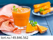 Pumpkin juice. Стоковое фото, агентство Ingram Publishing / Фотобанк Лори