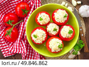 Stuffed tomatoes. Стоковое фото, агентство Ingram Publishing / Фотобанк Лори