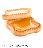 Lime jam tartlets isolated on white background. Стоковое фото, агентство Ingram Publishing / Фотобанк Лори