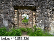 Внутри старинного княжеского дворца, Лыхны. Абхазия. Стоковое фото, фотограф Анна Карасева / Фотобанк Лори