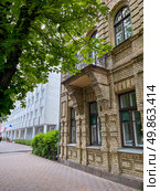 Historical center of Brest - picturesque streets. Стоковое фото, фотограф IRYNA ZAKHARANKA / Фотобанк Лори