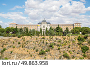 Toledo Spain old town skyline. Стоковое фото, агентство Ingram Publishing / Фотобанк Лори