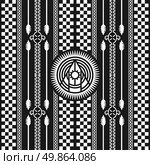 native american pattern vector graphic art illustration. native american pattern. Стоковая иллюстрация, агентство Ingram Publishing / Фотобанк Лори