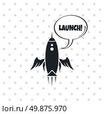 space shuttle rocket theme vector art illustration. space shuttle rocket. Стоковая иллюстрация, агентство Ingram Publishing / Фотобанк Лори