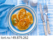 potato cakes. Стоковое фото, агентство Ingram Publishing / Фотобанк Лори