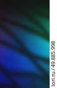 Abstract blue and green gradient background with organic shapes. Стоковое AI-видео, аниматор KATERINA AI / Фотобанк Лори