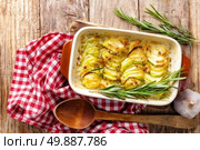 potato gratin. Стоковое фото, агентство Ingram Publishing / Фотобанк Лори