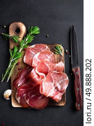prosciutto. Стоковое фото, агентство Ingram Publishing / Фотобанк Лори