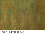 Green painted artistic canvas background texture. Стоковое фото, агентство Ingram Publishing / Фотобанк Лори