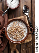 buckwheat porridge. Стоковое фото, агентство Ingram Publishing / Фотобанк Лори