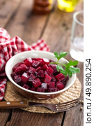 beetroot salad. Стоковое фото, агентство Ingram Publishing / Фотобанк Лори