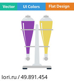 Soda siphon equipment icon. Vector illustration. Стоковая иллюстрация, агентство Ingram Publishing / Фотобанк Лори