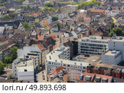 Cologne aerial view in Germany. Стоковое фото, агентство Ingram Publishing / Фотобанк Лори