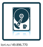 HDD icon. Shadow reflection design. Vector illustration. Стоковая иллюстрация, агентство Ingram Publishing / Фотобанк Лори