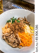 spicy mix korean style salad vegetable. Стоковое фото, агентство Ingram Publishing / Фотобанк Лори