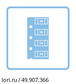 Diode smd component tape icon. Blue frame design. Vector illustration. Стоковая иллюстрация, агентство Ingram Publishing / Фотобанк Лори