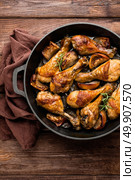 chicken, drumsticks. Стоковое фото, агентство Ingram Publishing / Фотобанк Лори
