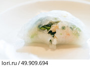 Chinese dim sum Hagao - Steamed Chinese groumet cuisine. Стоковое фото, агентство Ingram Publishing / Фотобанк Лори