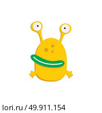 cute adorable ugly scary funny mascot monster. cute adorable ugly scary funny mascot monster vector art. Стоковая иллюстрация, агентство Ingram Publishing / Фотобанк Лори