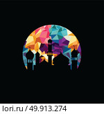 happy eid mubarak muslim celebration of ramadan kareem. happy eid mubarak muslim celebration of ramadan kareem vector. Стоковая иллюстрация, агентство Ingram Publishing / Фотобанк Лори