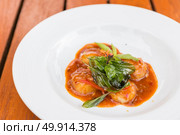 Stir fried Clams with chili paste. Стоковое фото, агентство Ingram Publishing / Фотобанк Лори