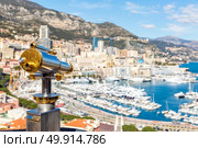 Monaco Monte Carlo harbour french riviera. Стоковое фото, агентство Ingram Publishing / Фотобанк Лори