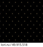 striped pattern of golden dots on black background. Elegant pattern for background, textile, paper packaging and other design. Vector illustration. Стоковая иллюстрация, агентство Ingram Publishing / Фотобанк Лори