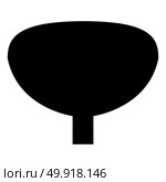 The bladder black color icon. Стоковая иллюстрация, агентство Ingram Publishing / Фотобанк Лори