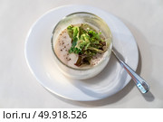 Tofu Truffle salad with lettuce. Стоковое фото, агентство Ingram Publishing / Фотобанк Лори