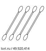 Cotton swabs icon . Стоковая иллюстрация, агентство Ingram Publishing / Фотобанк Лори