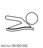 A man swims icon . Стоковая иллюстрация, агентство Ingram Publishing / Фотобанк Лори