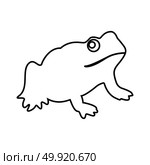 Frog black icon . Стоковая иллюстрация, агентство Ingram Publishing / Фотобанк Лори