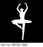 Ballet dancer   icon . Стоковая иллюстрация, агентство Ingram Publishing / Фотобанк Лори